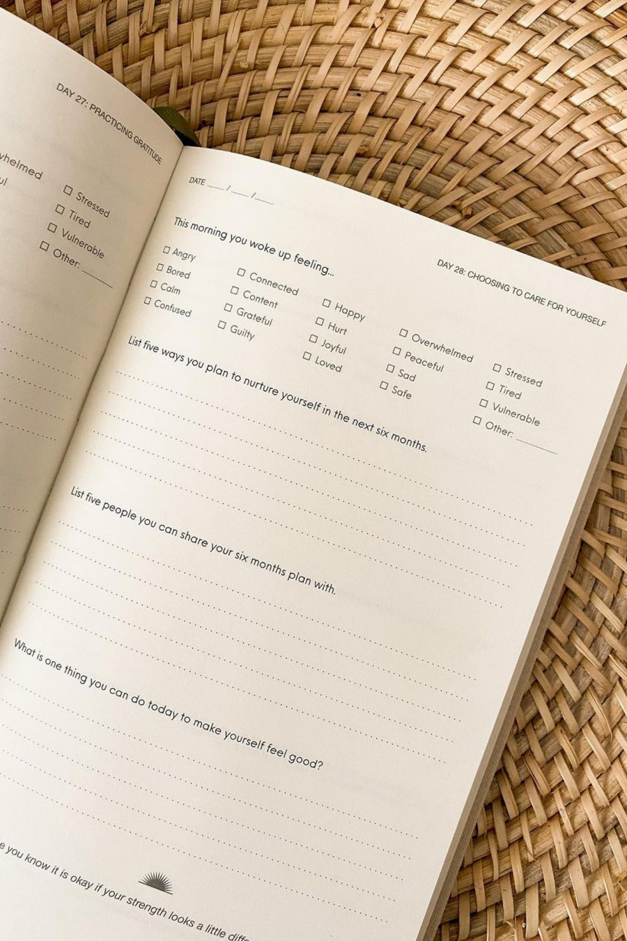 3 Questions a Day Journal | Chai Sunrise