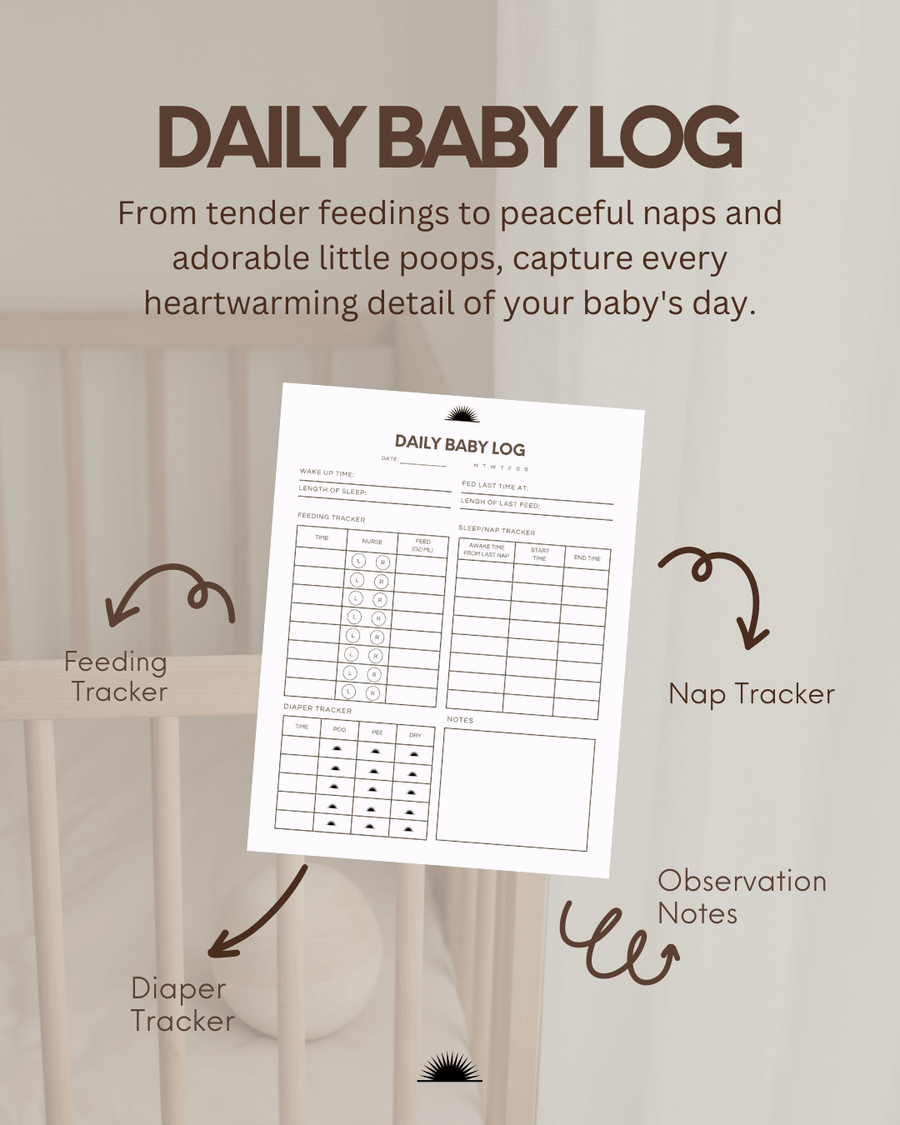 Free Printable Baby and Mama Log